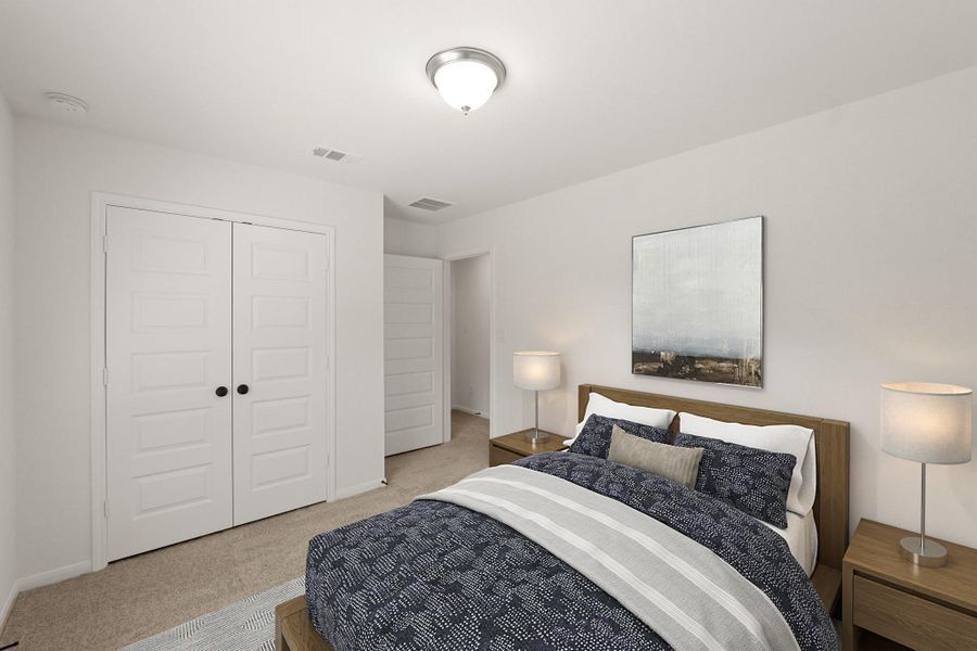 Bedroom 2 (*Photo not of actual home and used for illustration purposes only.)