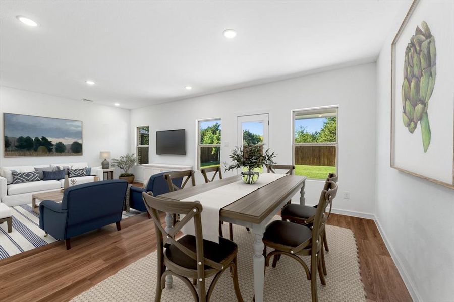 Furnished interior view inside a new home in Caldwell Lakes, Dallas (Image 12). Furnished interior view inside a new home in Caldwell Lakes, Dallas (Image 12).