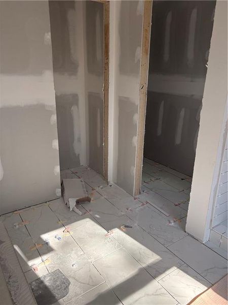 In-progress construction of a new home in River Walk Place, Lawrenceville, GA (Image 23).