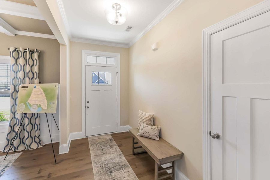 Representative furnished interior of a home built from the Carver by Caviness & Cates Communities in Maggie Way, Wendell (Image 49).