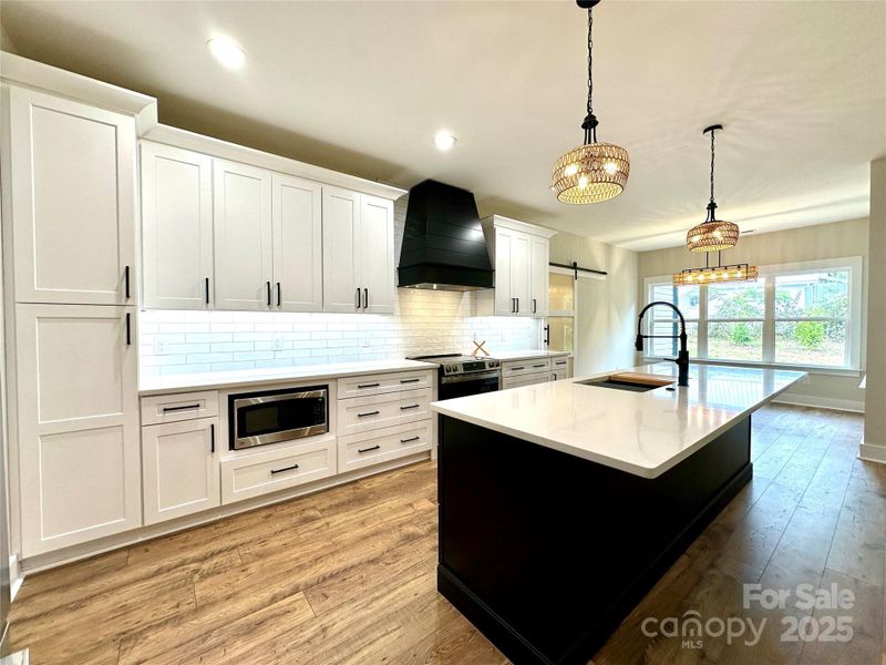 Furnished interior view inside a new home in , Newton (Image 7).