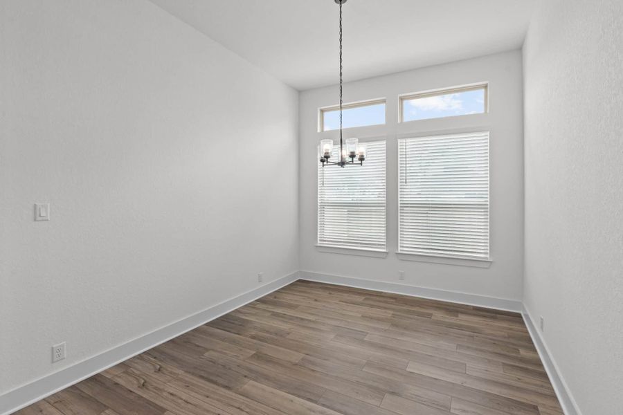 Spacious, unfurnished interior of a new home in Mesa Western, Cibolo (Image 24). Spacious, unfurnished interior of a new home in Mesa Western, Cibolo (Image 24).
