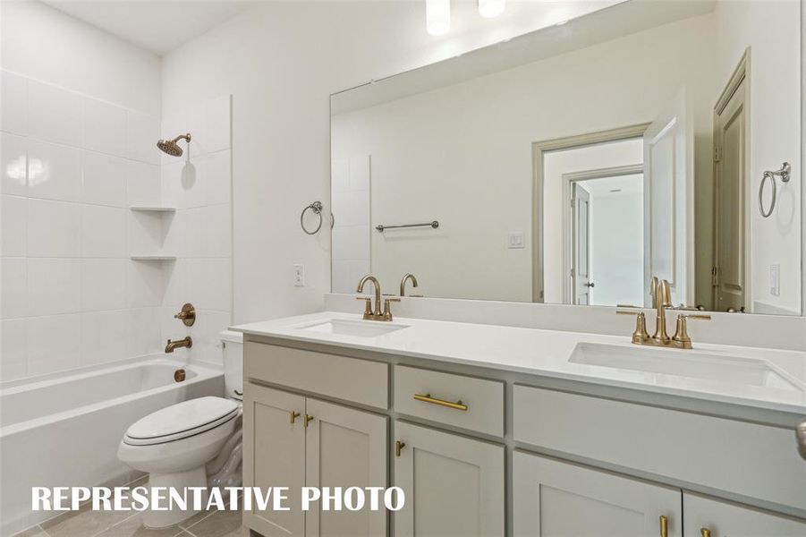 Furnished interior view inside a new home in Midtown GP, Grand Prairie (Image 8). Furnished interior view inside a new home in Midtown GP, Grand Prairie (Image 8).