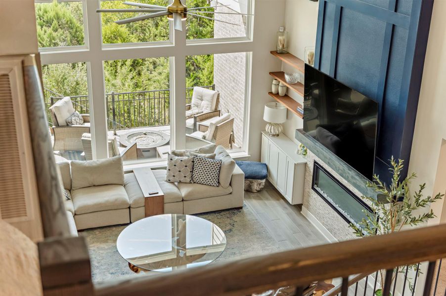 from upstairs from upstairs