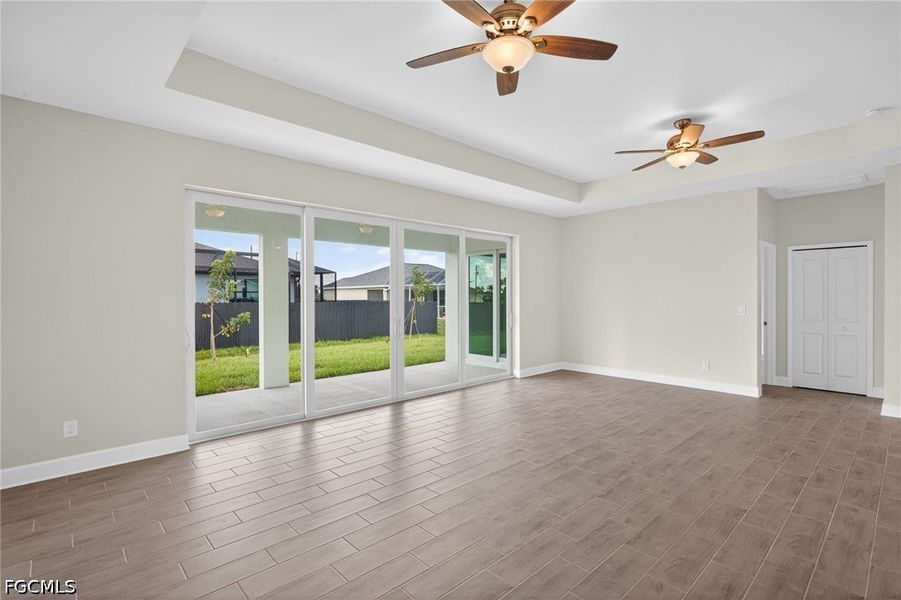 Spacious, unfurnished interior of a new home in Cape Coral, Cape Coral (Image 16). Spacious, unfurnished interior of a new home in Cape Coral, Cape Coral (Image 16).