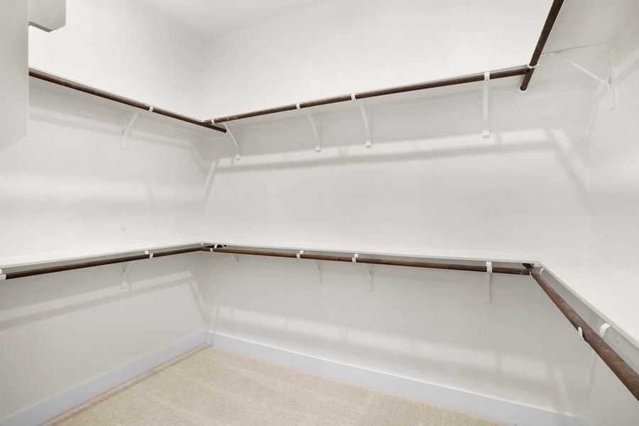 Representative unfurnished interior of a home built from the Cornell – 60′ Lot by Chesmar Homes in Lakes of Cane Island, Katy (Image 13).