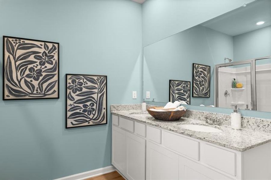 Furnished interior view inside a new home in Northberry, Rome (Image 20).