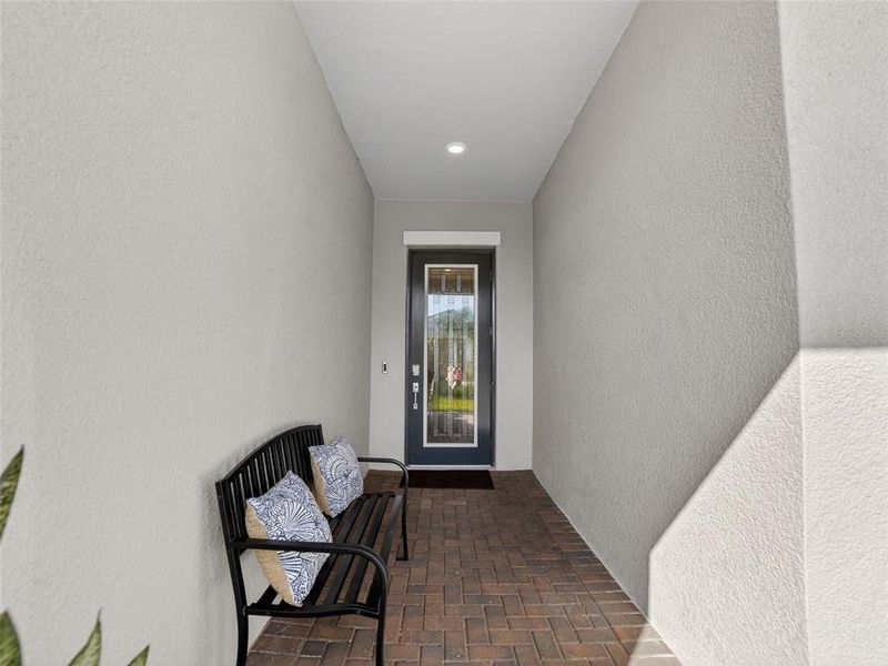 Exterior details and patio area of a home in , Parrish (Image 3).