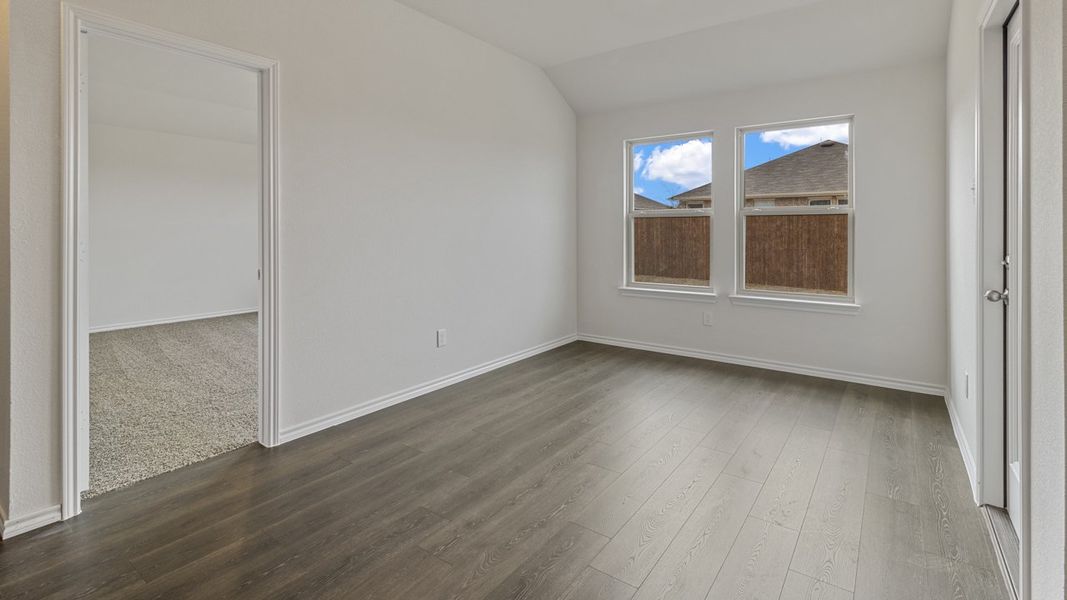 Spacious, unfurnished interior of a new home in Creeks at Burnett Trail, Canton (Image 20).