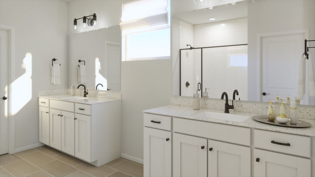 Furnished interior view inside a new home in The Estates Collection at Talon Pointe, Thornton (Image 3).