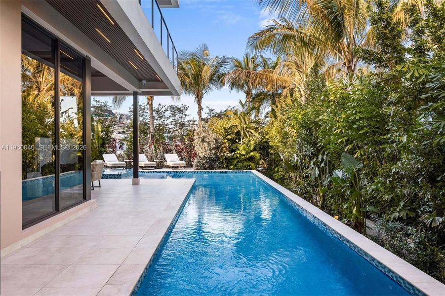 Exterior details and patio area of a home in , Miami (Image 20). Exterior details and patio area of a home in , Miami (Image 20).