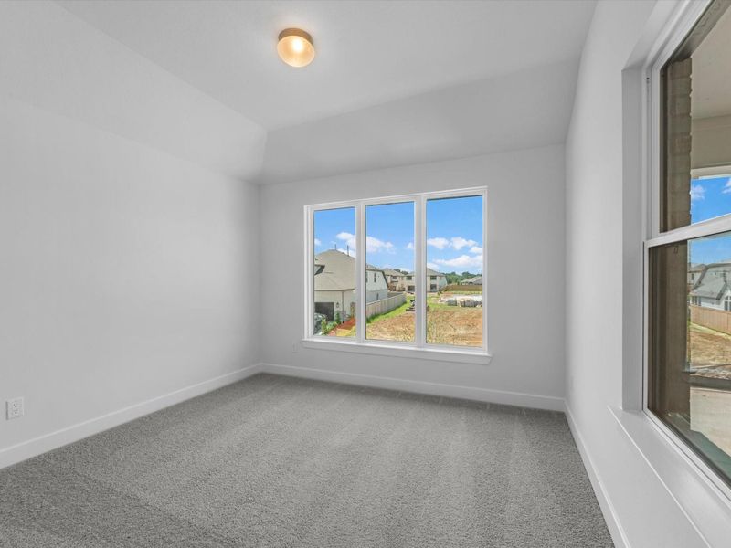 Spacious, unfurnished interior of a new home in Bridgeland, Cypress (Image 12). Spacious, unfurnished interior of a new home in Bridgeland, Cypress (Image 12).