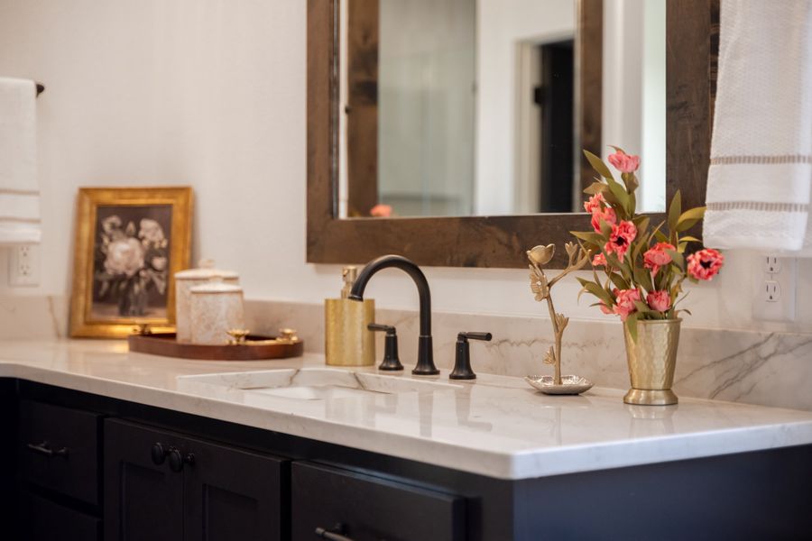 Close-up of interior finishes inside a home in Greens Prairie Reserve, College Station (Image 22).