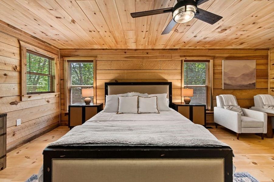 Furnished interior view inside a new home in , Ellijay (Image 8).
