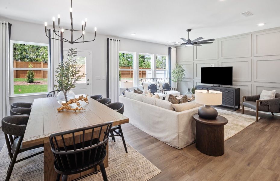Furnished interior view inside a new home in Everton, Durham (Image 12).