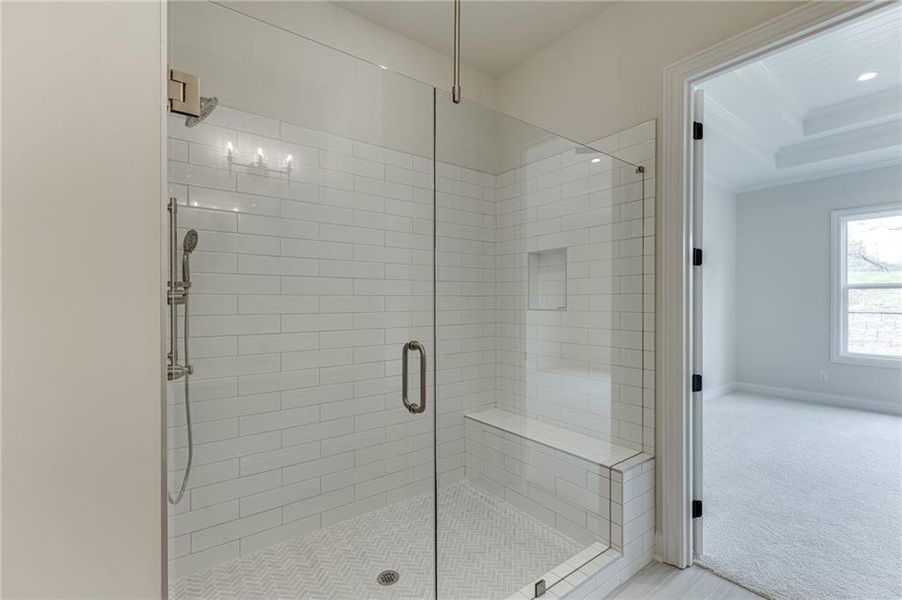 Close-up of interior finishes inside a home in , Cumming (Image 20).