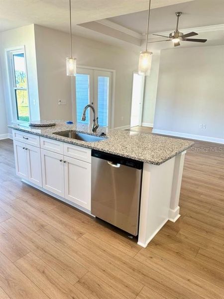 Furnished interior view inside a new home in , Alachua (Image 4).