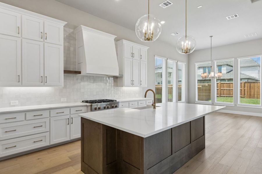 Furnished interior view inside a new home in Mosaic – 70′ Lots, Prosper (Image 7).