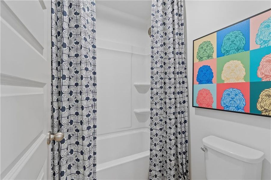 Furnished interior view inside a new home in Westwind Estates, Hampton (Image 23).