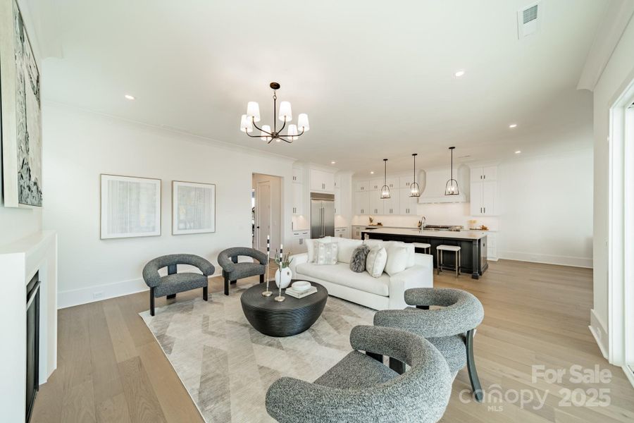 Furnished interior view inside a new home in , Davidson (Image 9). Furnished interior view inside a new home in , Davidson (Image 9).