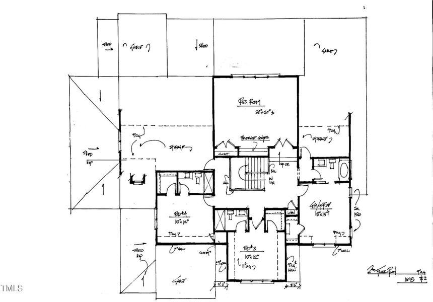 Wagoner 28 Second Floor plan