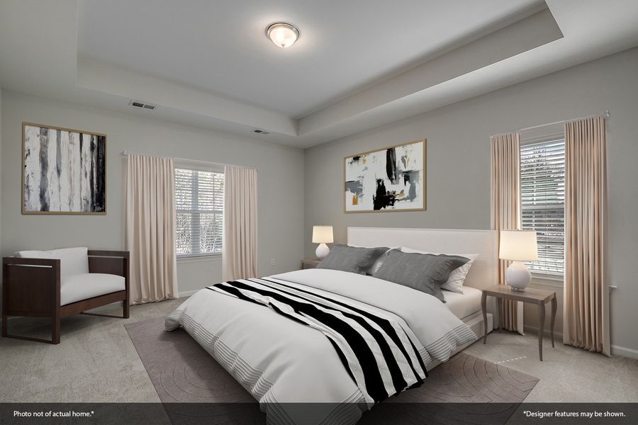 Furnished interior view inside a new home in Winston Ridge, Youngsville (Image 6).
