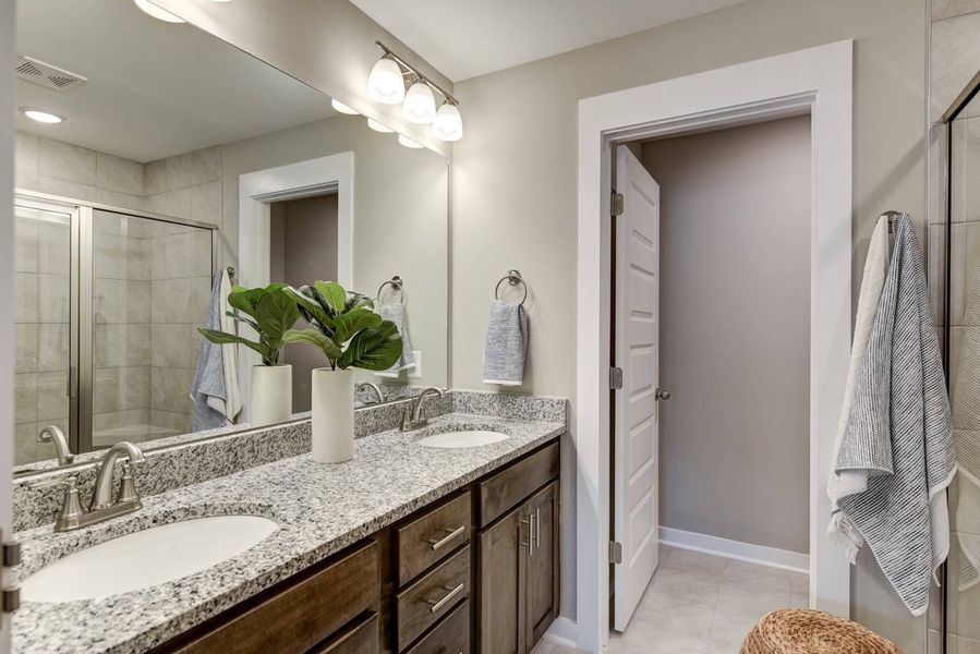 Furnished interior view inside a new home in The Grove at Kennesaw Farms, Gallatin (Image 8).