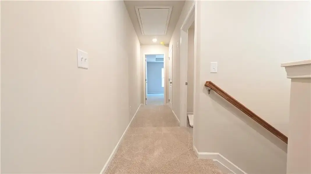 Spacious, unfurnished interior of a new home in Owen Preserve, Canton (Image 20). Spacious, unfurnished interior of a new home in Owen Preserve, Canton (Image 20).
