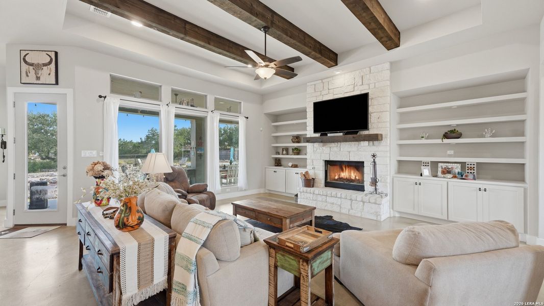 Furnished interior view inside a new home in , Spring Branch (Image 9).