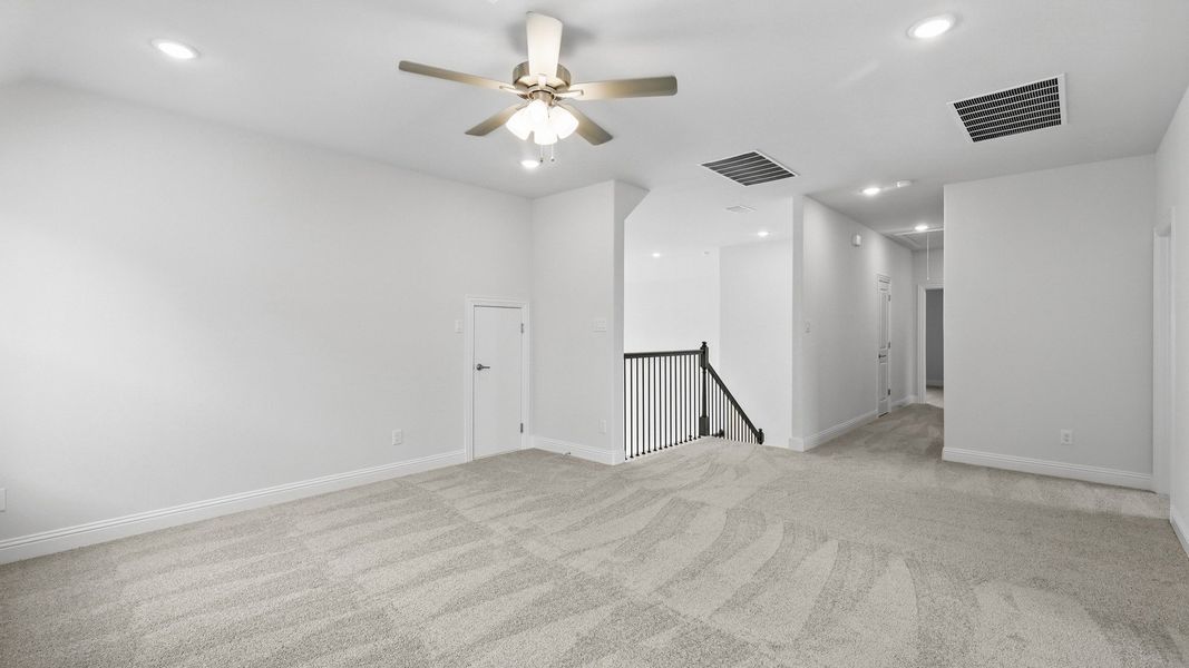 Representative furnished interior of a home built from the Brown by DRB Homes in Anna Ranch, Anna (Image 28).