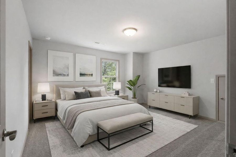 Furnished interior view inside a new home in , Waleska (Image 13).