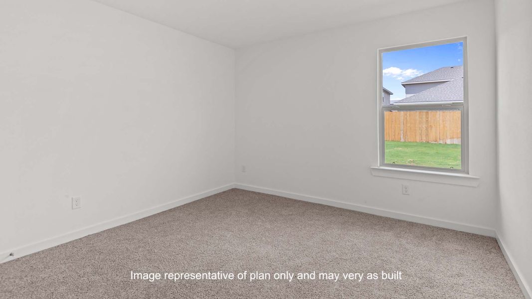 Spacious, unfurnished interior of a new home in Overlook West, Wolfforth (Image 15).