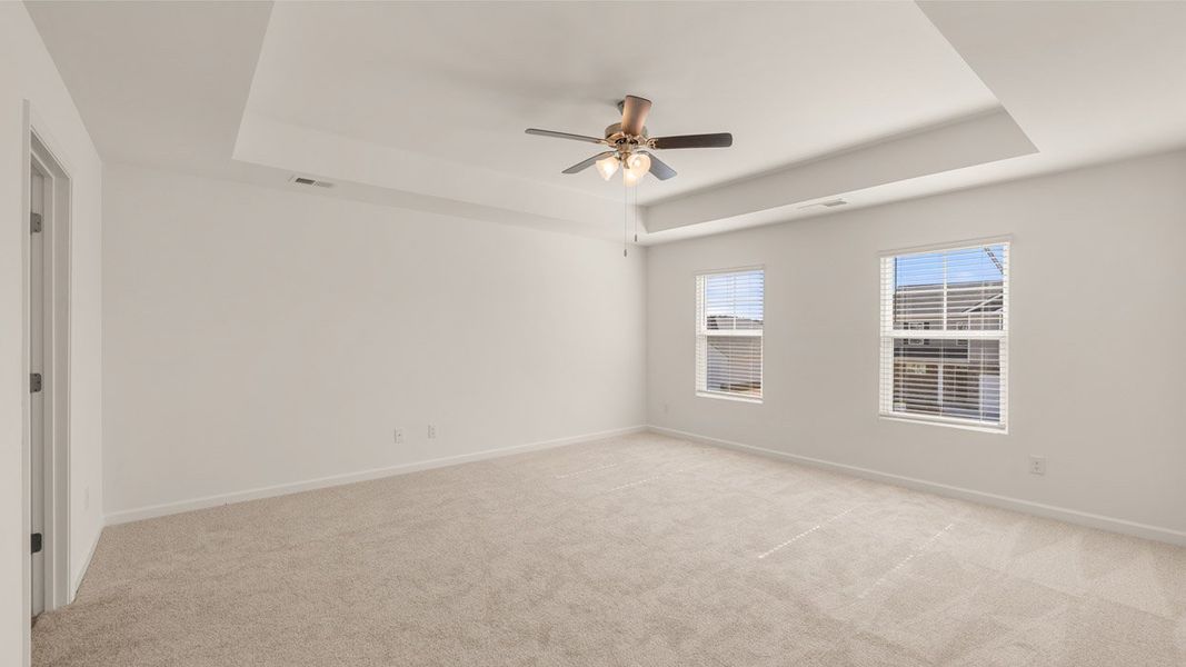 Representative unfurnished interior of a home built from the Penwell by D.R. Horton in Kingston Ranch at Lake Oconee, Buckhead (Image 22). Representative unfurnished interior of a home built from the Penwell by D.R. Horton in Kingston Ranch at Lake Oconee, Buckhead (Image 22).