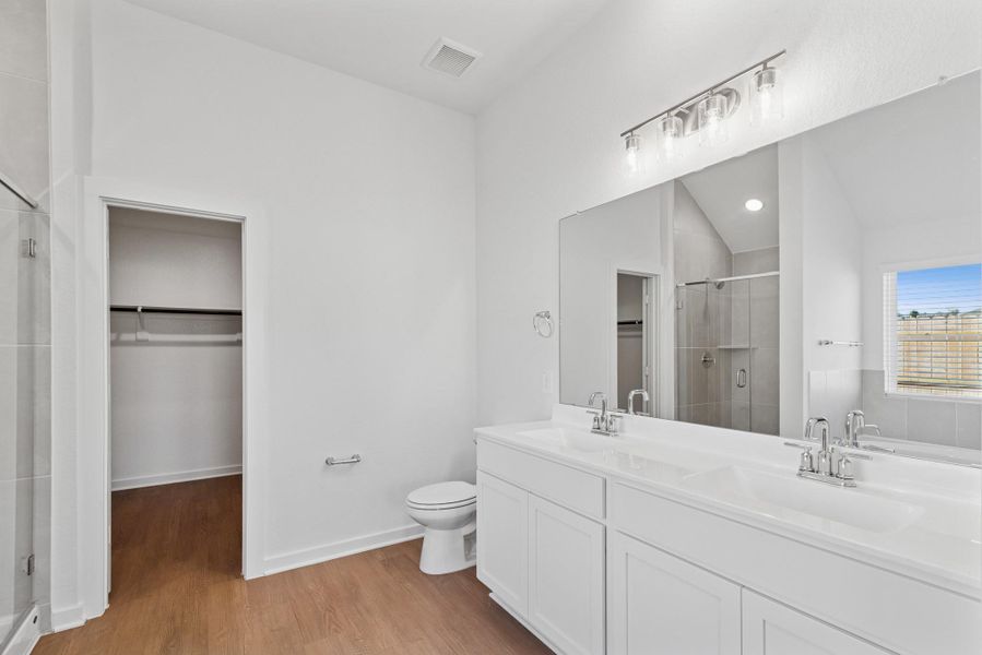 Furnished interior view inside a new home in Moran Ranch, Willis (Image 6). Furnished interior view inside a new home in Moran Ranch, Willis (Image 6).