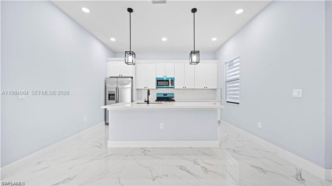 Furnished interior view inside a new home in , Lehigh Acres (Image 10).