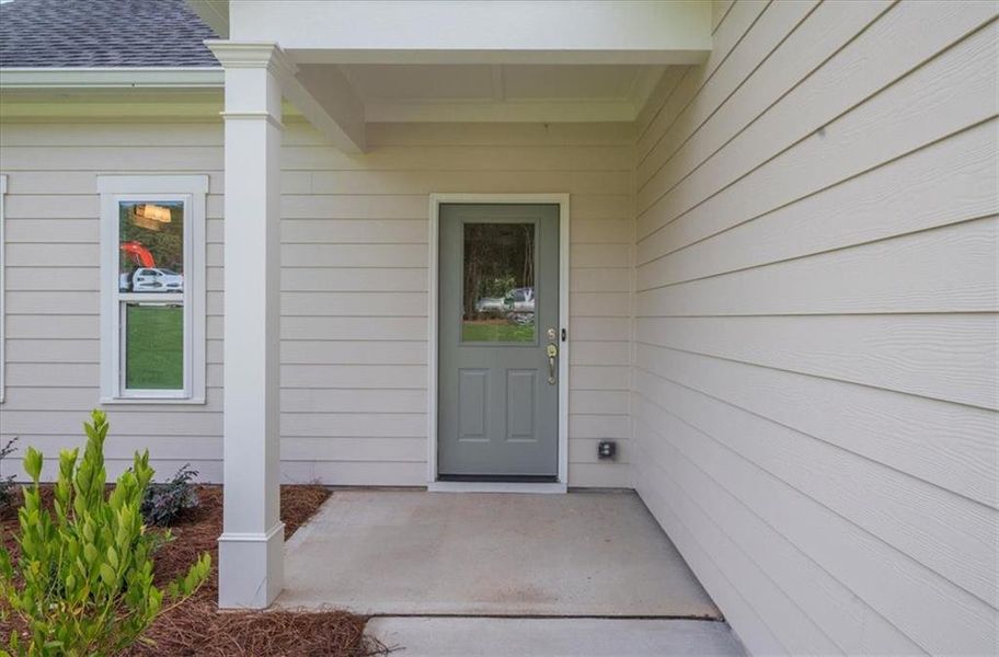 Exterior details and patio area of a home in , Dahlonega (Image 4). Exterior details and patio area of a home in , Dahlonega (Image 4).