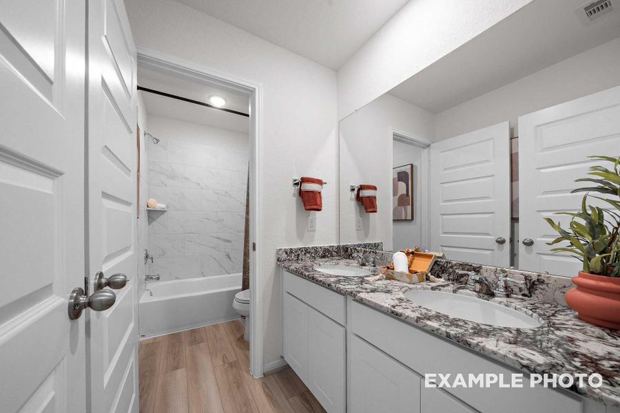 Furnished interior view inside a new home in Windmill Estates, Magnolia (Image 16). Furnished interior view inside a new home in Windmill Estates, Magnolia (Image 16).