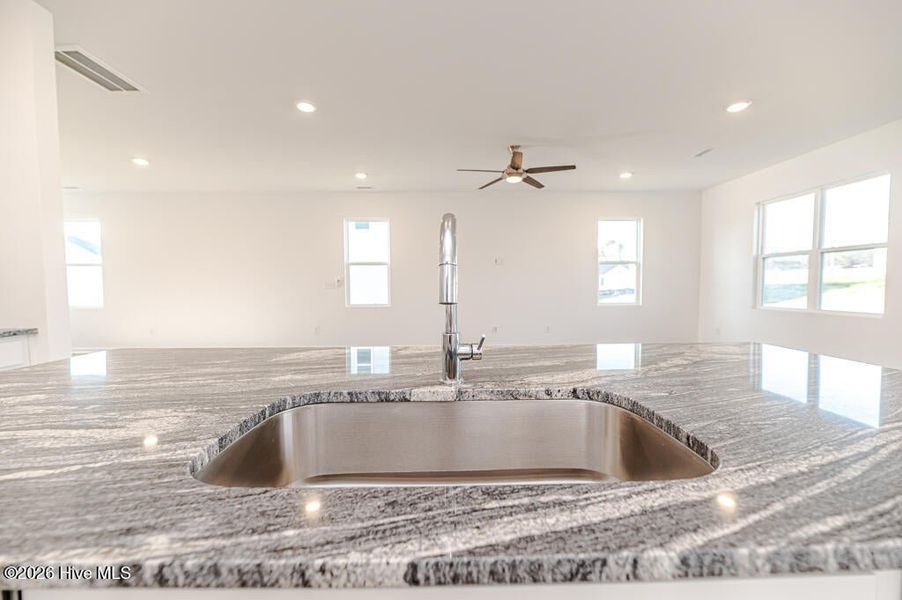 Close-up of interior finishes inside a home in Fords Reach, Bolivia (Image 17).