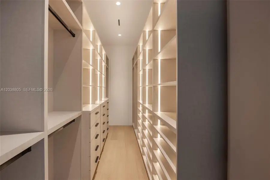 Furnished interior view inside a new home in , Miami (Image 13).