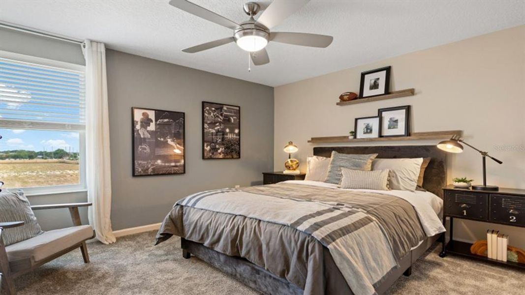 Furnished interior view inside a new home in Knightsbridge, Kissimmee (Image 6).
