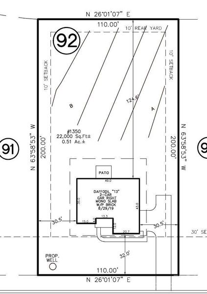 2D floor plan layout of this home in Yorkshire Farms, Salisbury, NC (Image 3). 2D floor plan layout of this home in Yorkshire Farms, Salisbury, NC (Image 3).
