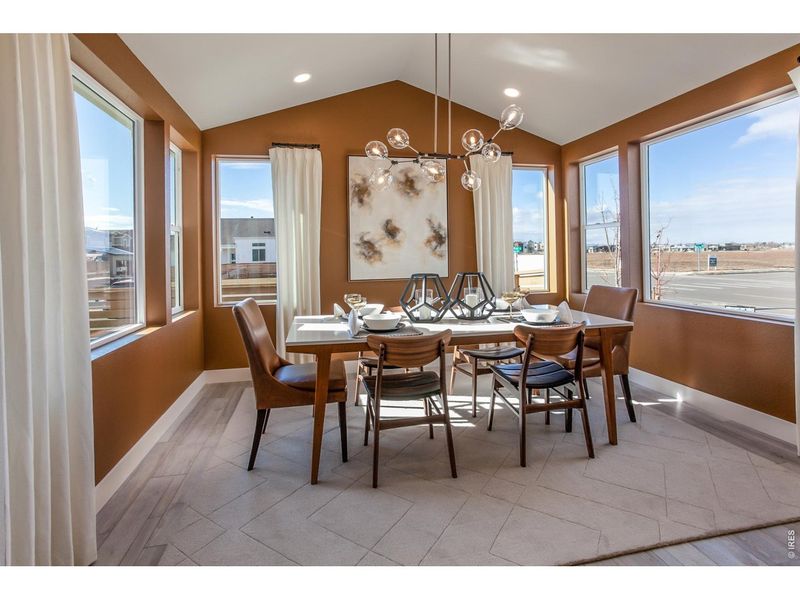 Furnished interior view inside a new home in , Timnath (Image 37).