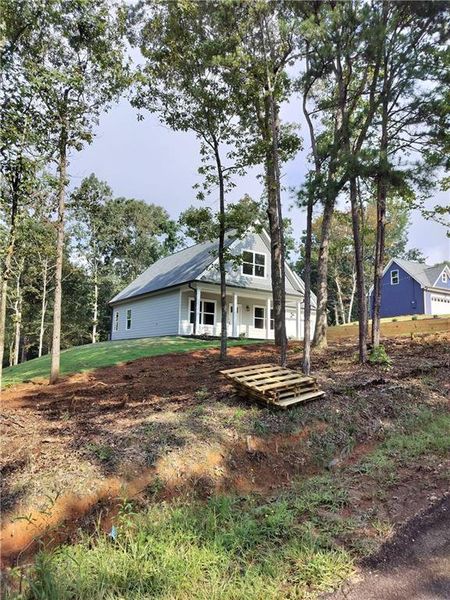 Front exterior of a new home in , Franklin Springs, GA, highlighting curb appeal (Image 2).