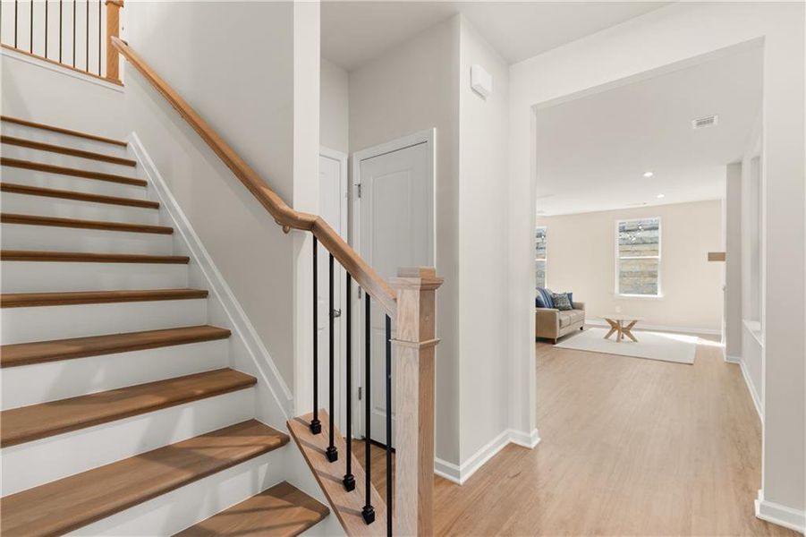 Spacious, unfurnished interior of a new home in The Village at Shallowford, Kennesaw (Image 21).