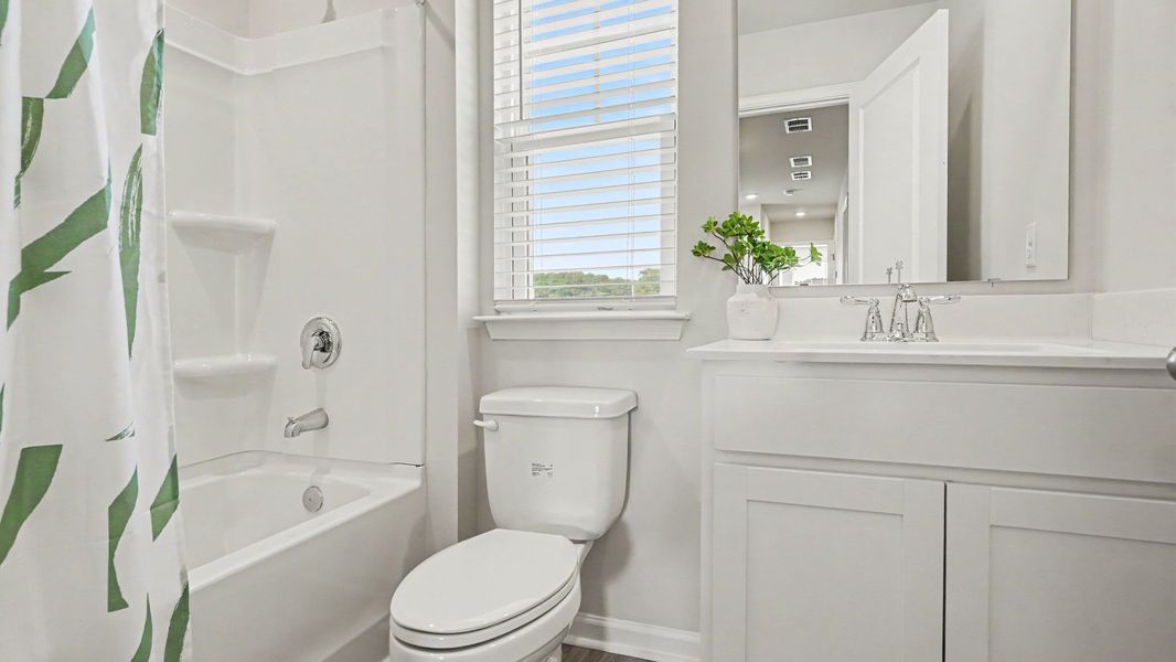 Furnished interior view inside a new home in Fox Run, Supply (Image 11).