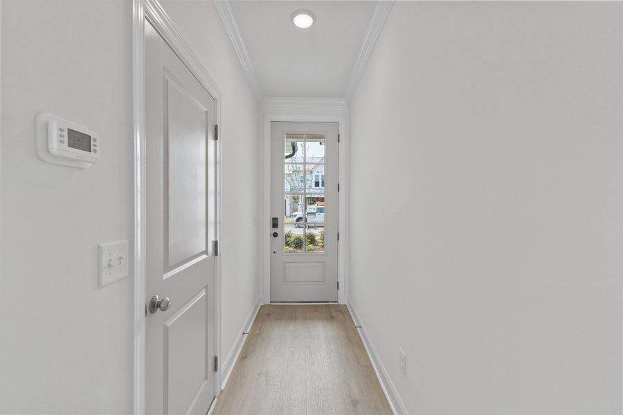 Representative unfurnished interior of a home built from the The Hemlock by RobuckHomes in Kennebec Crossing, Angier (Image 125).