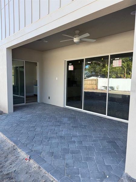Exterior details and patio area of a home in , Tampa (Image 18).