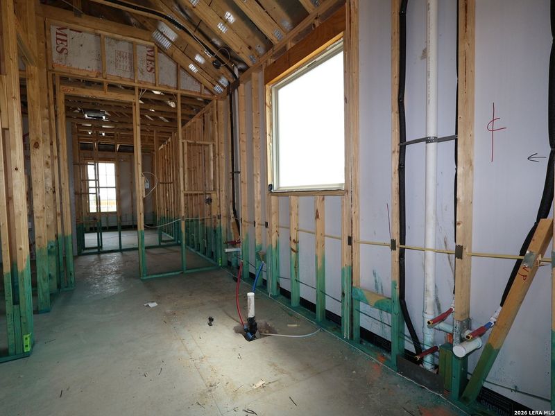 In-progress construction of a new home in Everly Estates, San Antonio, TX (Image 18).