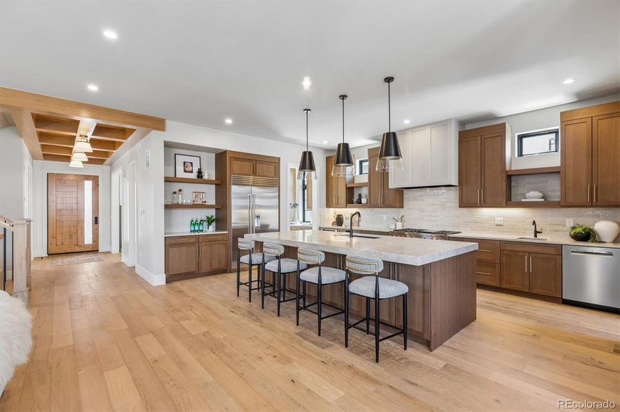 Furnished interior view inside a new home in , Denver (Image 9).