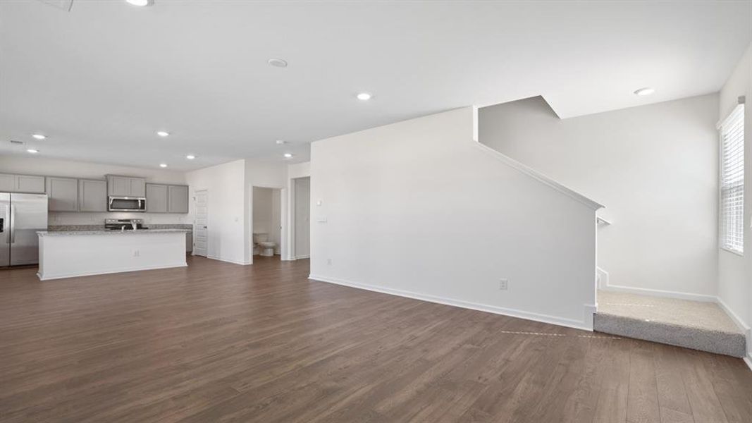Spacious, unfurnished interior of a new home in Teamon Pointe, Griffin (Image 9).